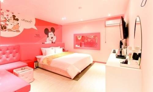 Boracay Motel Puszan Szoba fotó