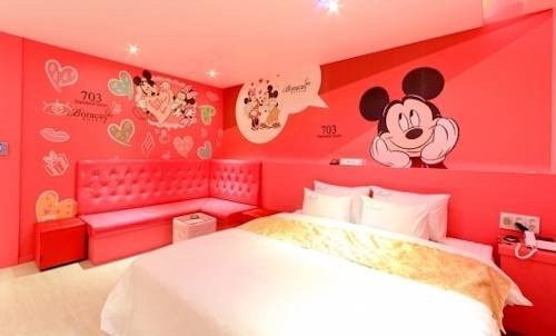 Boracay Motel Puszan Szoba fotó