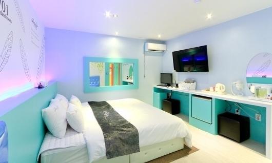 Boracay Motel Puszan Szoba fotó